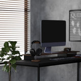 Walnut Wood & Aluminum Headset Stand, Desktop Headphone Stand, Headset Holder