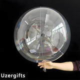 Bobo Balloons 25 Packs, 24 Inch Helium Style Transparent Bubble Bobo Balloons For Led Light Up Balloon, Gifts For Christmas,Wedding,Birthday Party Decorations (Led String Not Included) (25 Pcs)
