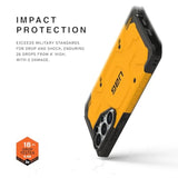 UAG Heritage Yellow Protective Case for Samsung Galaxy S26 Ultra 6.9 Inch Phone, Military Drop Tested, Magnetic Charging Compatible Rugged Cover