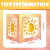 3-Pc Balloon Boxes with Letters for 1st Birthday Cake Smash and Photo Props