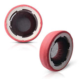 Protein Leather Ear Pads Replacement For Wh800 Wh-H800 Headphones Earpads, Headset Ear Cushion Repair Parts (Red)