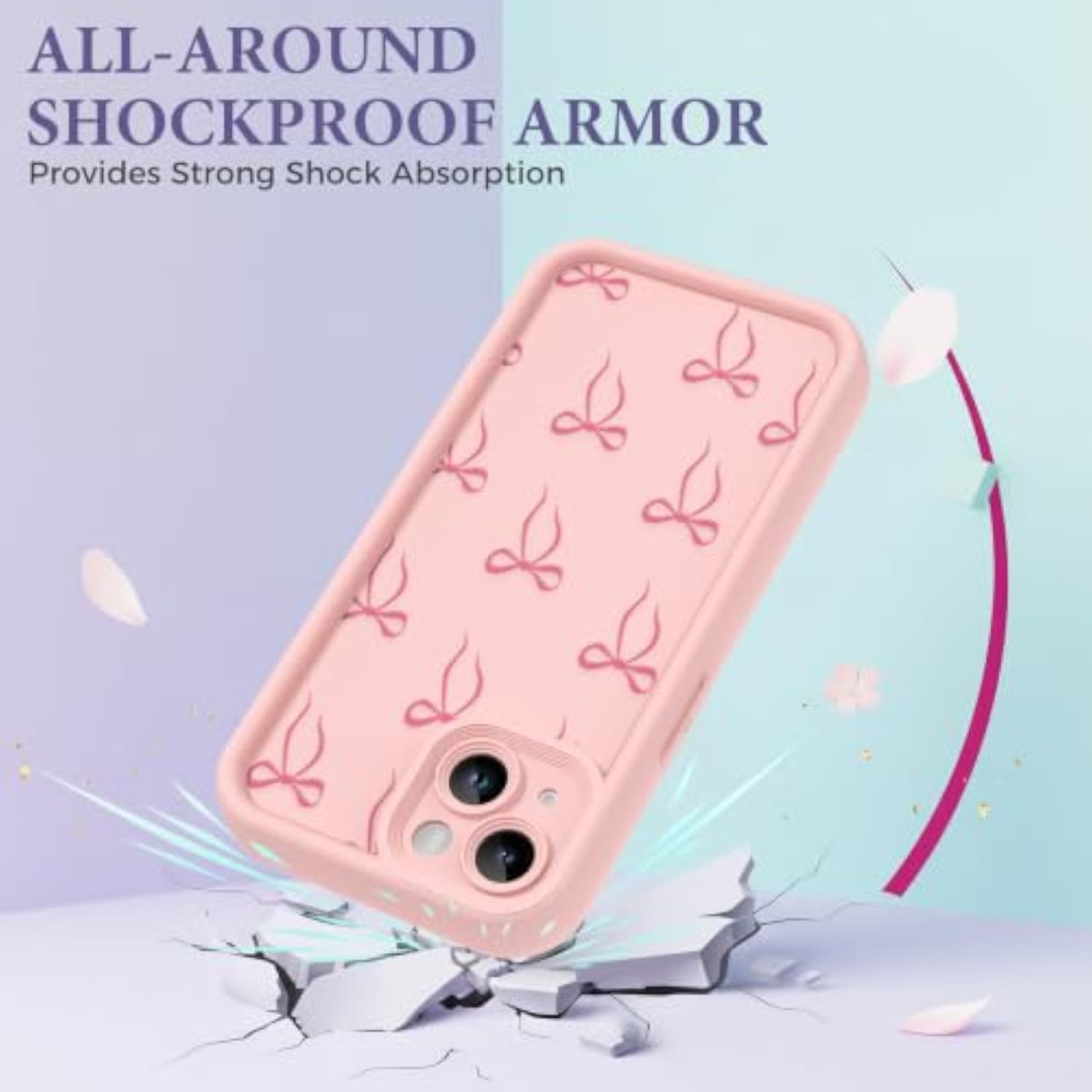 Silicone Shockproof Case for iPhone 13 Women