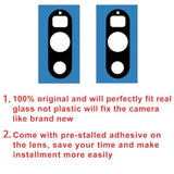 2 Set Back Rear Camera Lens Glass Replacement For Google Pixel 8 Pro With Pre-Installed Adhesive And Reparing Toolkit