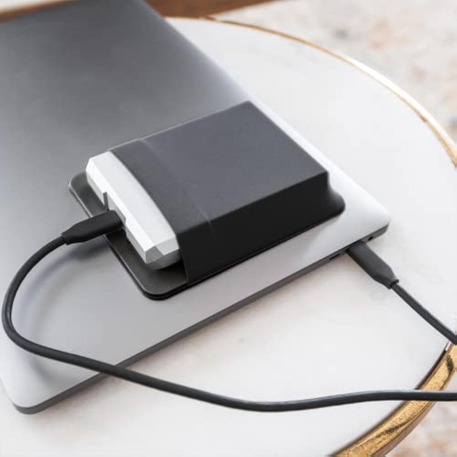 - Portable Hard Drive Sleeve For Laptop - Hdd Hard Disk Drive - Reusable Adhesive - 5.5” X 4.5” Stick On External Hard Drive Carrying Case - Travel Pocket Pouch (Large, Black)