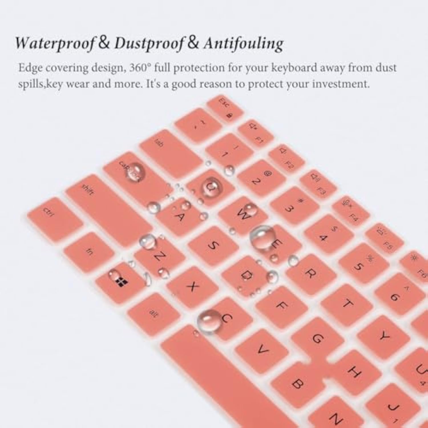 Keyboard Cover For 14" Dell Latitude 5410 5400 5401 5411 Laptop With Pointing,