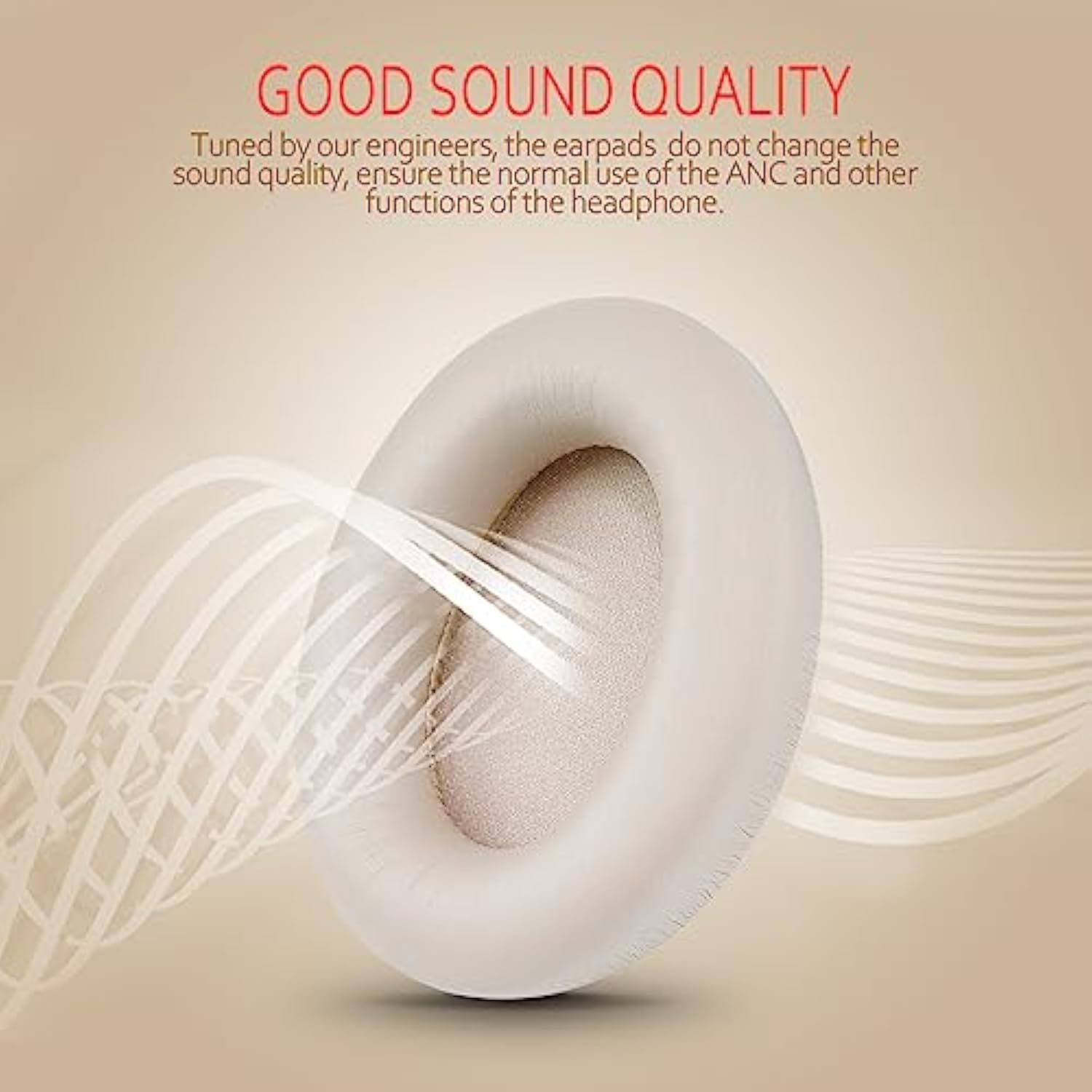 Replacement Earpads For Sony Wh-1000Xm3 Noise Cancelling Headphone By Gold