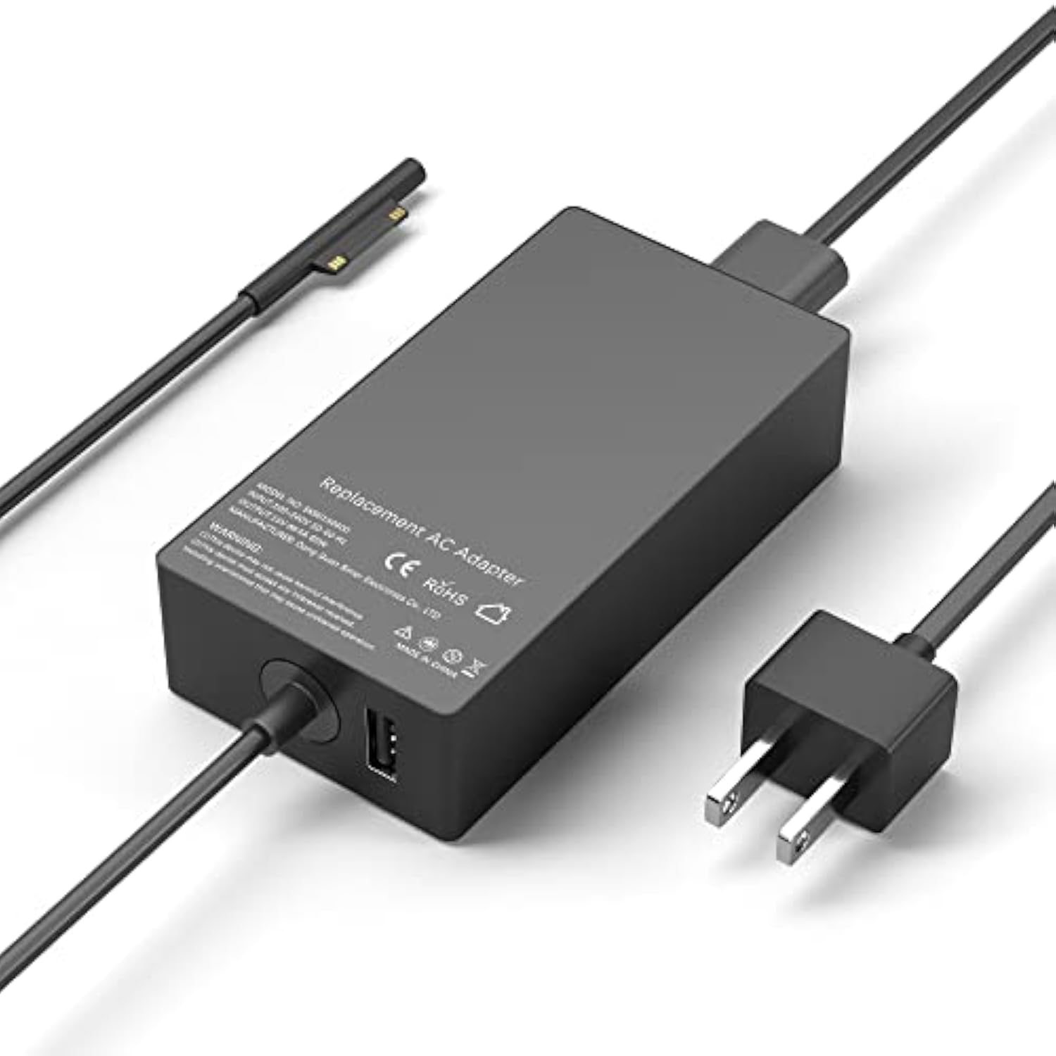 65W Surface Pro Charger Compatible With Microsoft Surface Laptop 1 2 3, Surfac