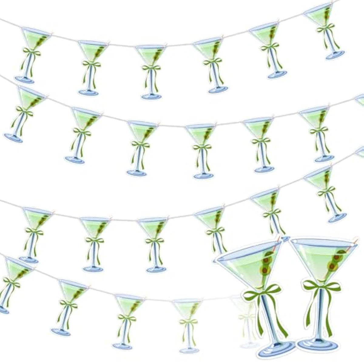 4 Pcs Dirty Martini Party Banner Bar Themed Bachelorette Party Decorations Hanging Sign For Espresso Martini Birthday A Tini Bit Older Decorations