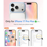 iPhone 17 Pro Max Magsafe Case with Screen Protector