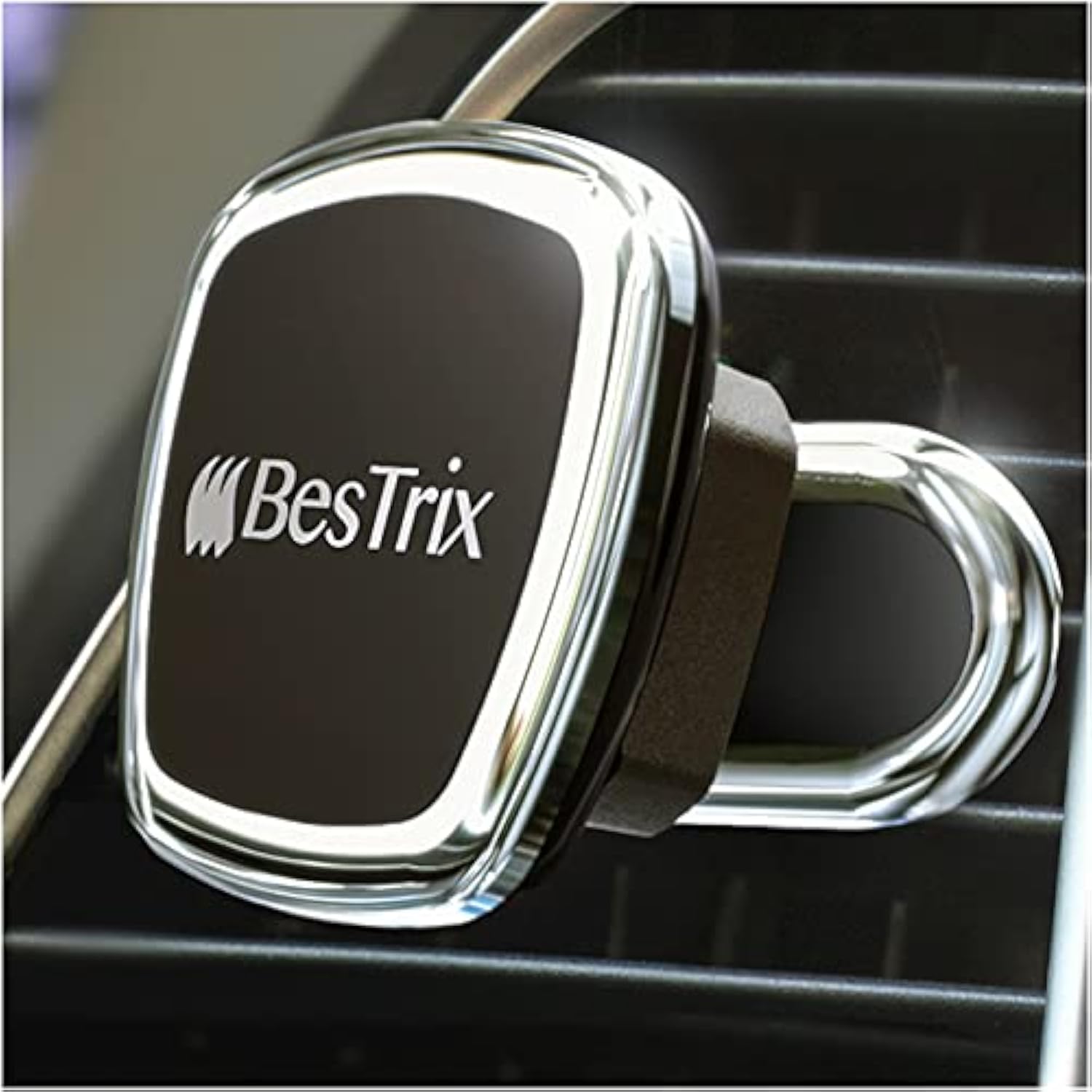 Magnetic Phone Car Mount Magnetic Car Cell Phone Holder | Magnet Car Phone Holder Compatible W/ Iphone 12 11 Pro/11 Pro Max/Xs/Xr/X/8/7,Galaxy S10/S10+/S9/S9 Note & More (Air Vent)