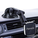Magnetic Phone Car Mount, Universal Dashboard Windshield Car Phone Mount Holder with Upgraded 3.2" Suction Cup,8 Strong Magnets Compatible with