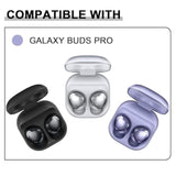 6 Pairs Replacement For Samsung Galaxy Buds Pro Headphones, Eartips Silicone Tips Earbuds Set For Samsung Galaxy Buds Pro Headphones Fit In Case Ear Tips,L/M/S Earplug (Phantom Black) (Black)