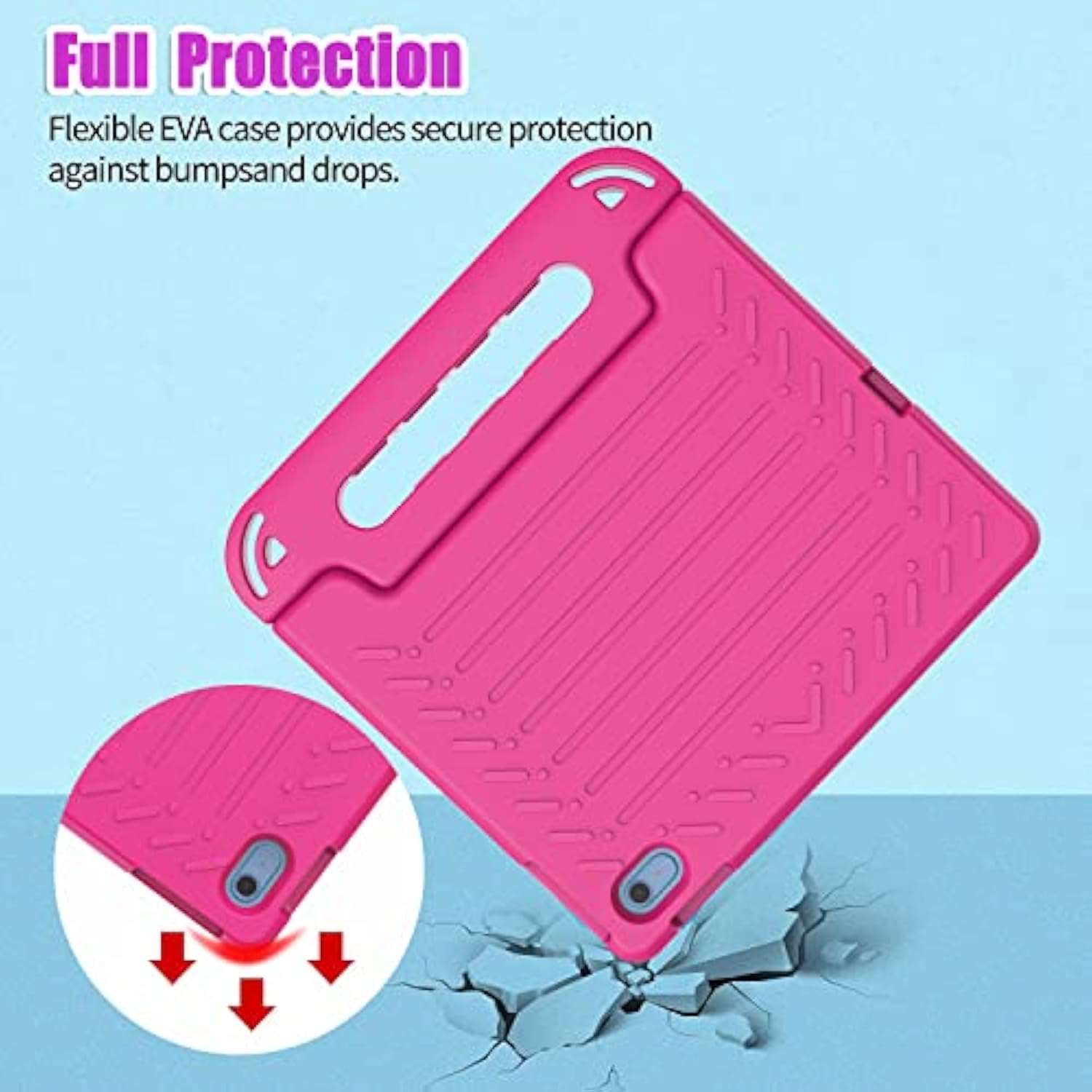 Kids Case For Ipad 10Th Generation 10.9" 2022 - With Built In Screen Protector