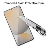 4 Pack Glass Screen Protector Compatible For Samsung Galaxy S25 Fe [9H Hardness]-Hd 5G Screen Tempered Glass, Scratch Resistant,Easy Install [Case Friendly]