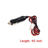 Updated 12V Dc Power Cord Cable Cigarette Lighter Mobile Radio Power Cable For Icom Yaesu Ft-1802 Ft-1807 Ft-8800 Transceiver