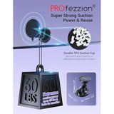 Multi-Surface Suction Mount, Detachable Phone Holder for MagSafe & All Phones