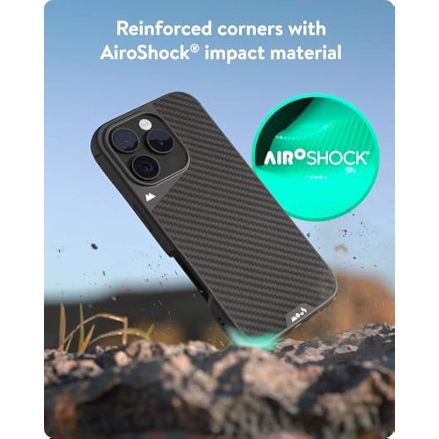 For Iphone 16 Pro Max Case Magsafe Compatible - Limitless 6.0 - Carbon Fibre - Protective Shockproof Phone Cover