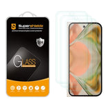 (3 Pack) Designed For Google Pixel 9 Pro Fold (Front Screen Only) [Case-Friendly] Tempered Glass Screen Protector, Anti Scratch, Bubble Free