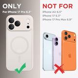 MagSafe Compatible iPhone 17 Pro Case with Strong Magnet and Slim Design