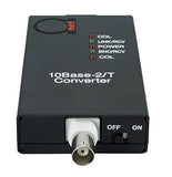 10Baset Rj45 Utp To 10Base2 Thinnet Coax Bnc Media Converter | Ethernet Adapter 10Base-T/2
