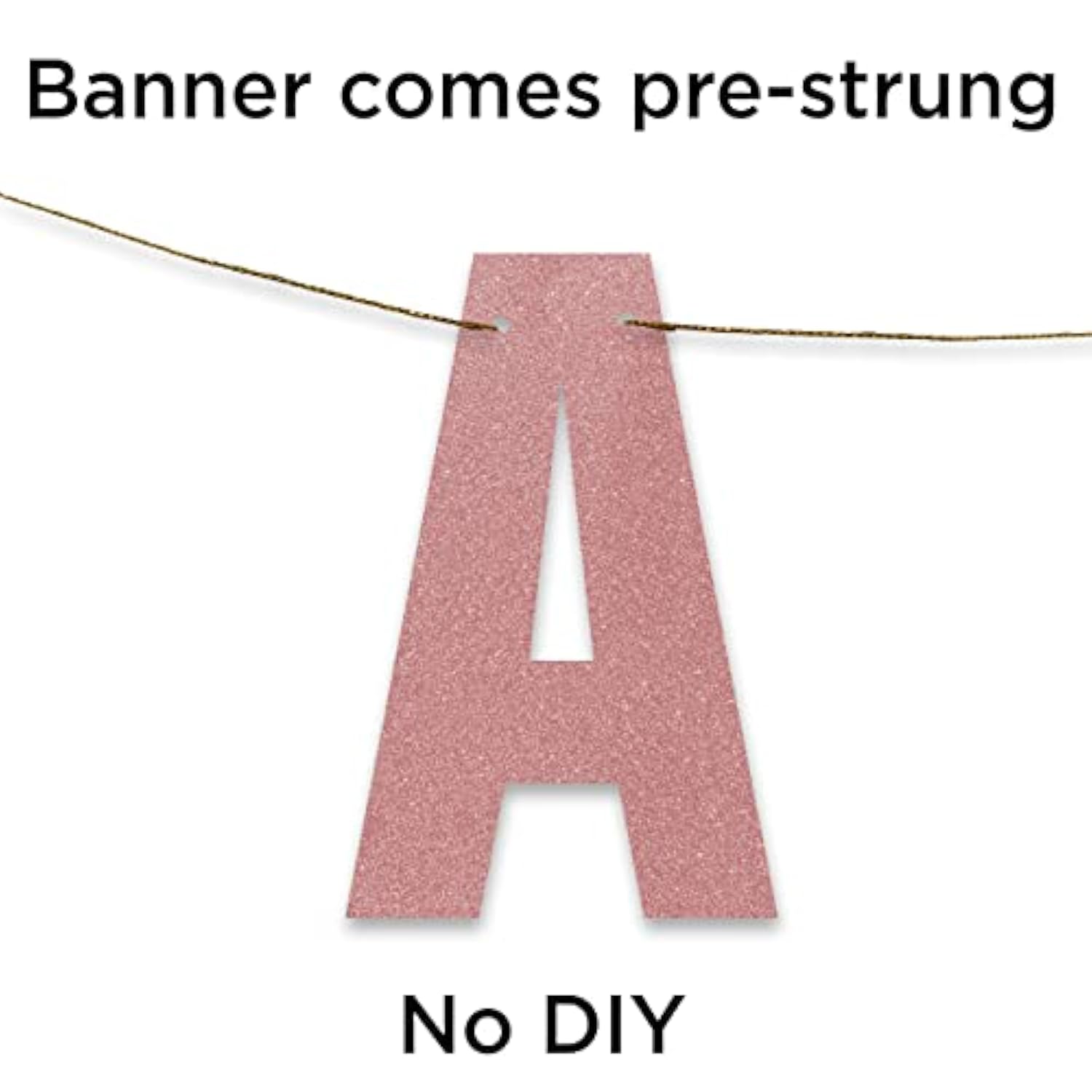 Glitter 2 Pack “Bride To Be” And “Miss To Mrs” Bachelorette Party Favors - Bridal Shower Supplies - Wedding Shower Decorations