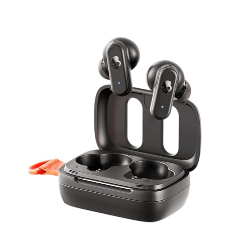 Dime 3 Wireless Earbuds, Bluetooth Headphones, Noise Isolating Fit, Up To 20 Hours Battery, Microphone For Iphone Android, Easy Carry With Integrated Lanyard - True Black