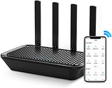 Wifi Router- Ac2100 Dual-Band Smart Wi-Fi Router Upgrades To 2033 Mbps (5G) High-Speed, Features Mu-Mimo, 4 Gigabit Lan Ports, One Ssid, Parental Control, Internet Security For Video & Gaming
