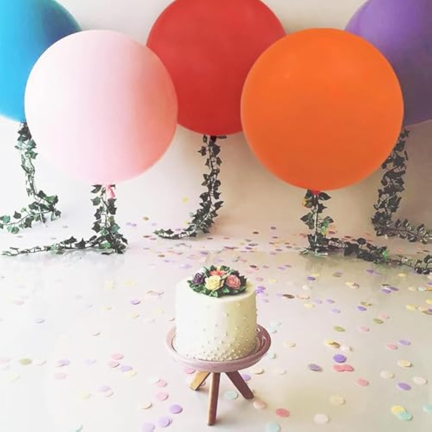 20Pcs Latex Big Balloons 24 Inch Assorted Large Balloons Giant Balloon