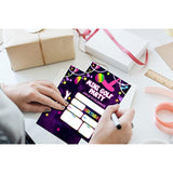 Golf Birthday Invitations For Boys Girls, Mini Golf Birthday Party Supplies And Decoration, 20 Cards With 20 Envelopes -A07