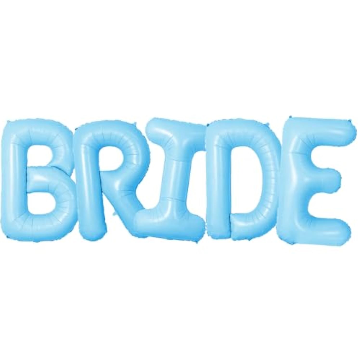 Macaron Blue Bride Balloons Wedding Bachelorette Balloons Letter Balloon Bridal Shower Decorations For Bride Party Decoration Wedding Party Decorations Engagement Balloon Sets-5 Pcs