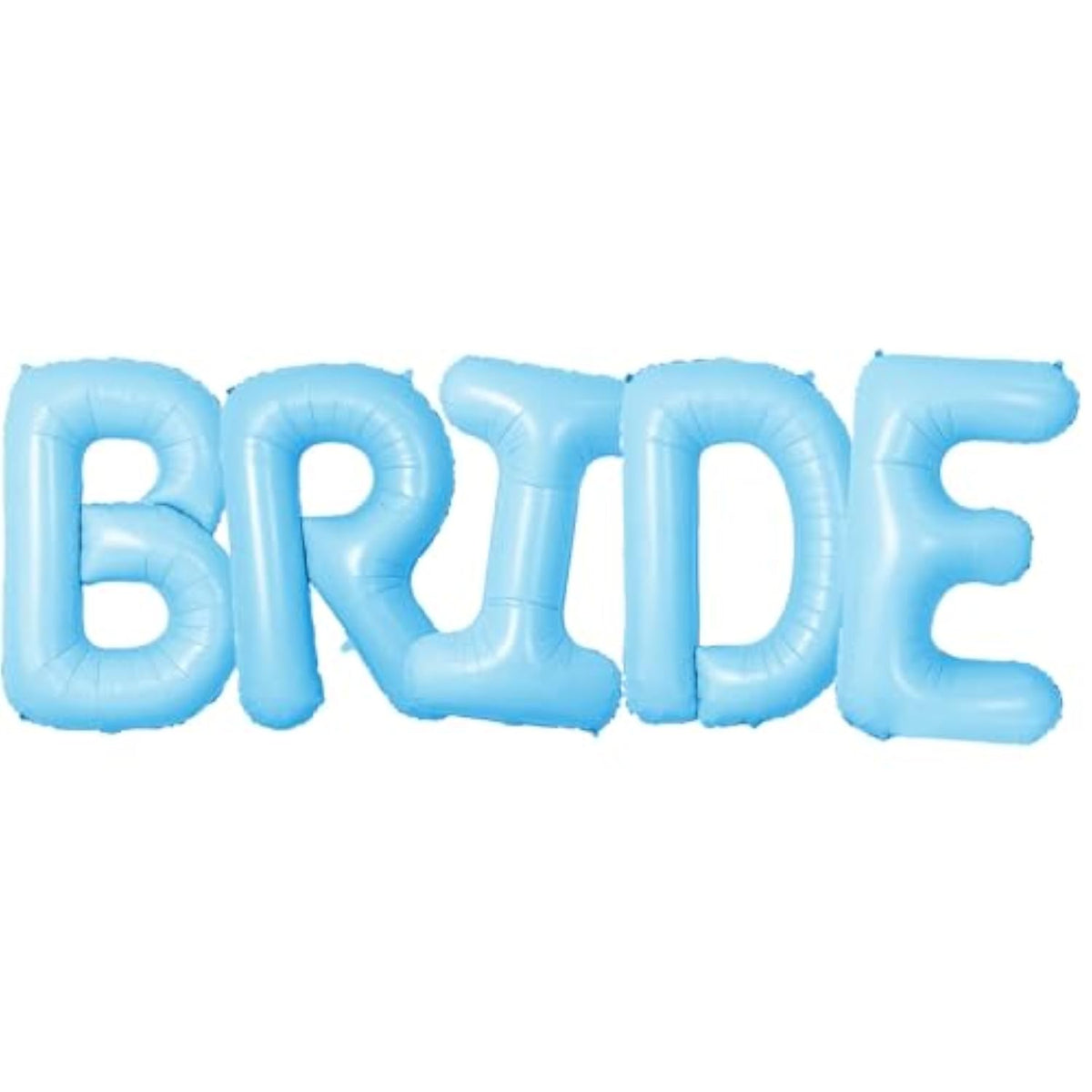 Macaron Blue Bride Balloons Wedding Bachelorette Balloons Letter Balloon Bridal Shower Decorations For Bride Party Decoration Wedding Party Decorations Engagement Balloon Sets-5 Pcs