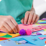 Arts And Crafts Vault - Craft Supplies Kit In A Box For Kids Ages 4 5 6 7 8 9 10 11 & 12 Year Old Girls & Boys - Crafting Set Kits - Gift Ideas For Kid Art Activity Gifts
