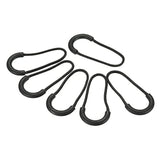 Zipper Pulls Extension Handle Cord, 10 Pack Finger Use Plastic U-Shape