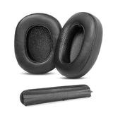 Crusher Anc Earpads And Headband Replacement For Skullcandy Crusher Wireless Crusher Anc/Crusher Evo/Crusher 360/Hesh 3 Headphones Ear Pads With Protein Leather