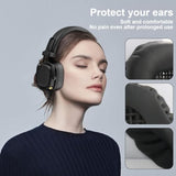 Major I Earpads Replacement Ear Cushions Cover Compatible With Marshall Major I/Major Ii Bluetooth Headphones Earmuffs Comfort Protein Leather And Memory Foam Ear Pads (Black)