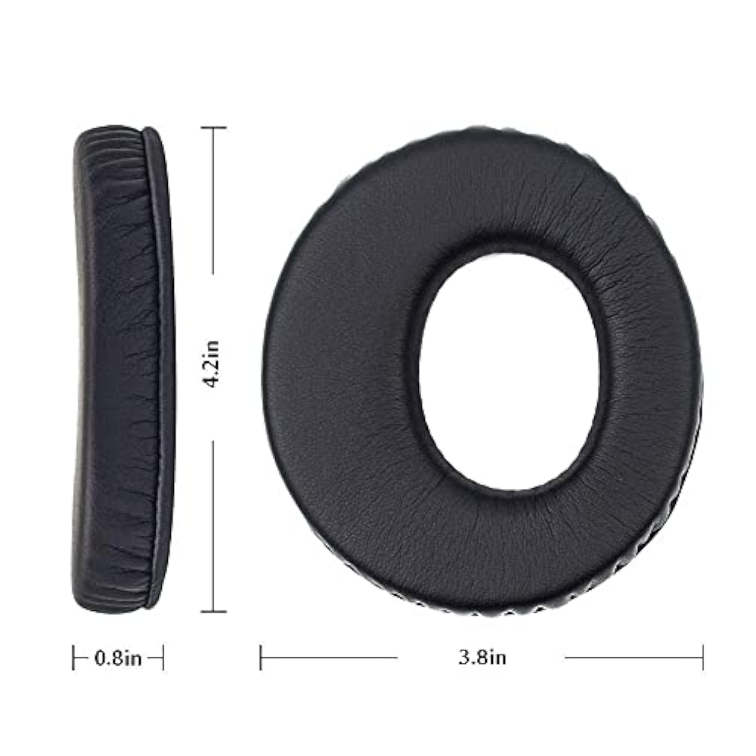 Mdr-Rf970Rk Earpads Replacement Foam Ear Pads Pillow Cushion Cover Cups Parts Compatible With Sony Mdr-Rf970R Mdr-Rf970Rk Mdr-Rf925R Rf925Rk Mdr-Rf985R 960R Headphones (Black)