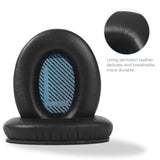 Thicken Lambskin Leather Ear Pads Cushions For Qc 35 Qc35Ii, Soft Leather Replacement Earpads For Bose Quietcomfort 35 / Quietcomfort 35Ii?Comfort And Durable (Black)
