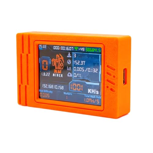 Nm Miner 1000K Bitcoin Lottery Miner For Solo Mining, Crypto Mining Hardware, Low Power Usb Btc Miner Alternative, Mini Bitcoin Miner Desktop Gadget For Blockchain Enthusiasts (1000K)