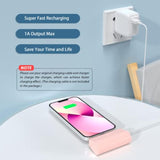 Portable Charger For Iphone,3500Mah Ultra-Compact Small Power Bank Compatible With Iphone 6/7/8/Se/11/Xr/12/12 Pro Max/13/13 Pro Max/14/14 Pro Max/14 Plus Series?Pink?
