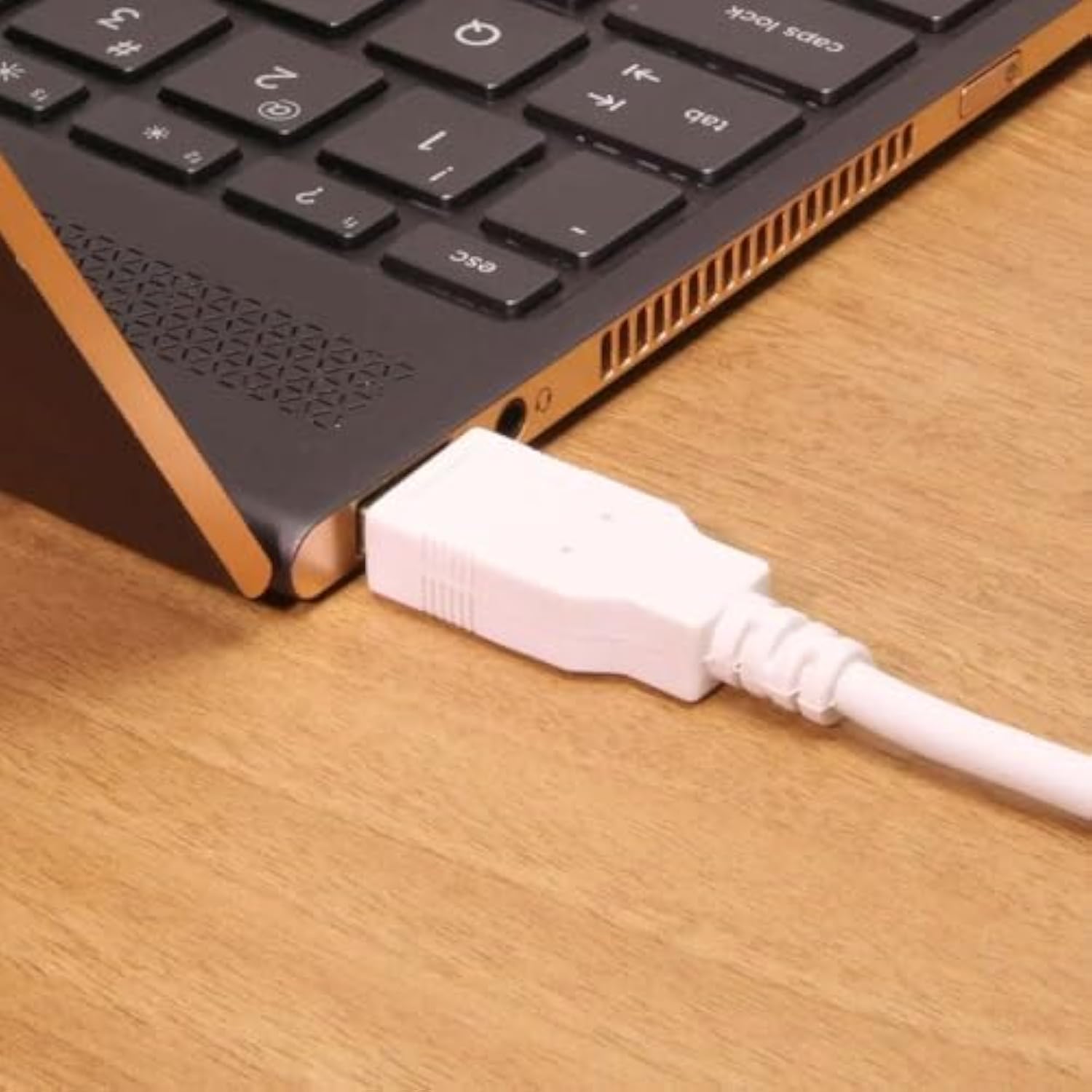 2ft. White USB 2.0 A-Male to A-Female Extension Cable