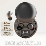 Invisible Wireless Earbuds Bluetooth for Small Ears Discreet Hidden in Ear Mini Earbuds for Work Side Sleeper Smallest Tiny Sleep Headphones