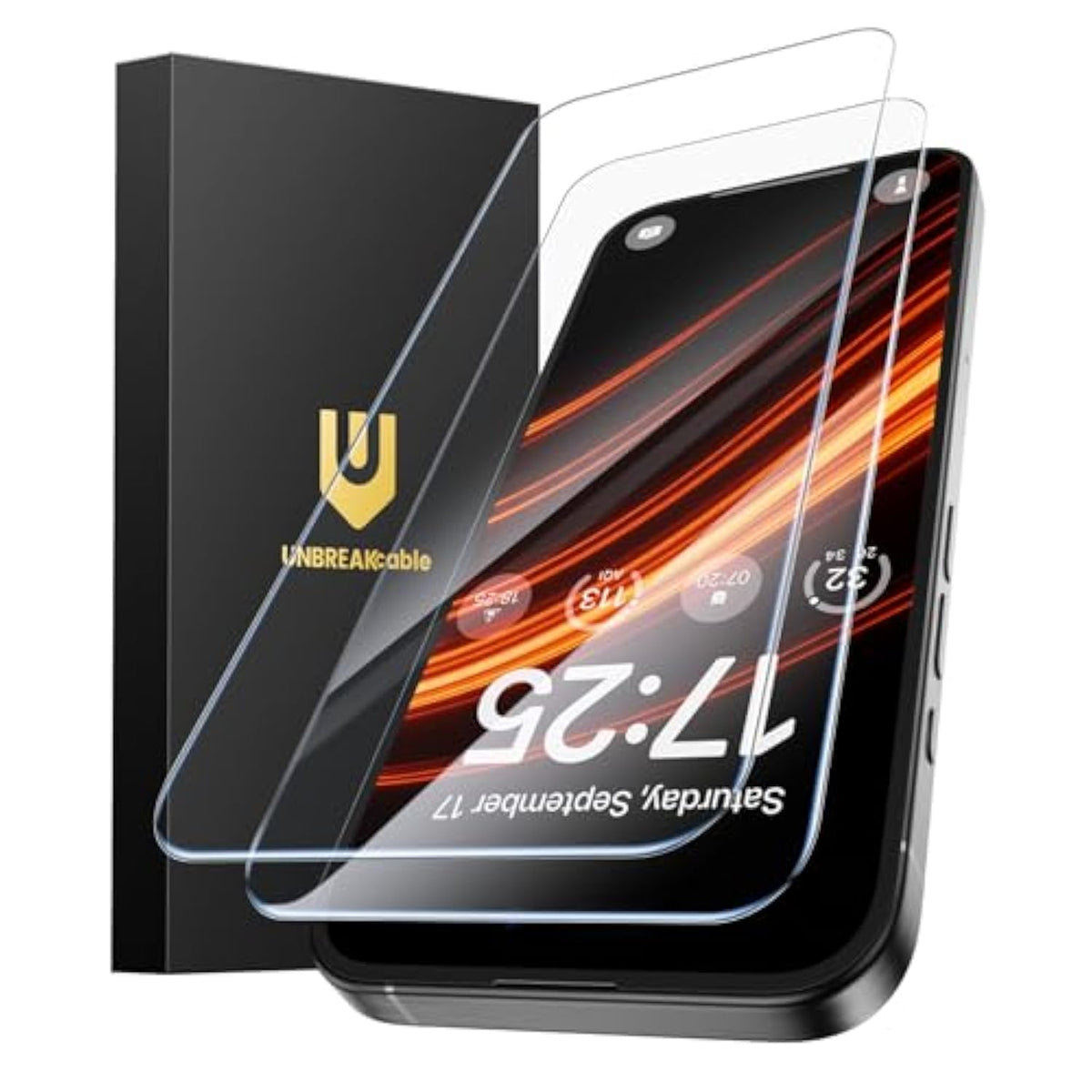 Anti-Glare Screen Protector For Iphone 16 Pro Max [2-Pack], 9H Hardness Tempered Glass, Anti-Fingerprint, Enhanced Clarity, Anti-Blue Light, Easy To Install, Polishing Cloth Included