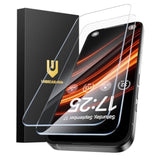 Anti-Glare Screen Protector For Iphone 16 Pro Max [2-Pack], 9H Hardness Tempered Glass, Anti-Fingerprint, Enhanced Clarity, Anti-Blue Light, Easy To Install, Polishing Cloth Included