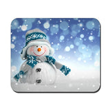 Snowman Mouse Pad Anti-Slip Personalized Rectangle Gaming Mouse Pads Size:9.4" X7.9" Rb251