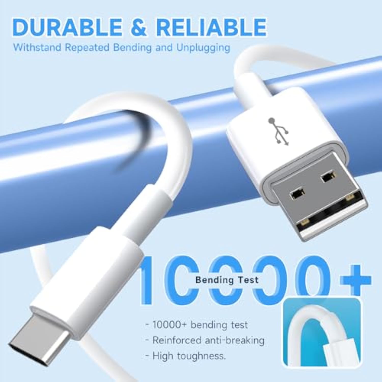 16.4Ft/5M Power Extension Cable For Any Usb-C Enabled Security Cameras Or Devi