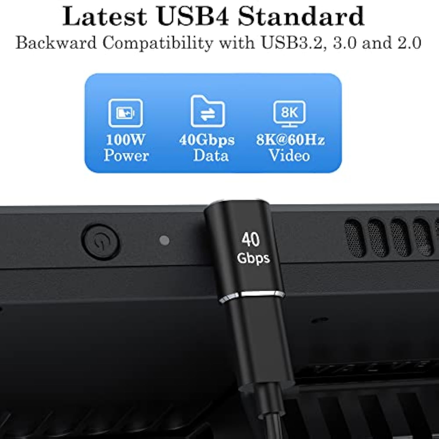 Usb C 90 Degree Adapter (2 Pack), Usb C Male To Female L Shape Right Angle Con