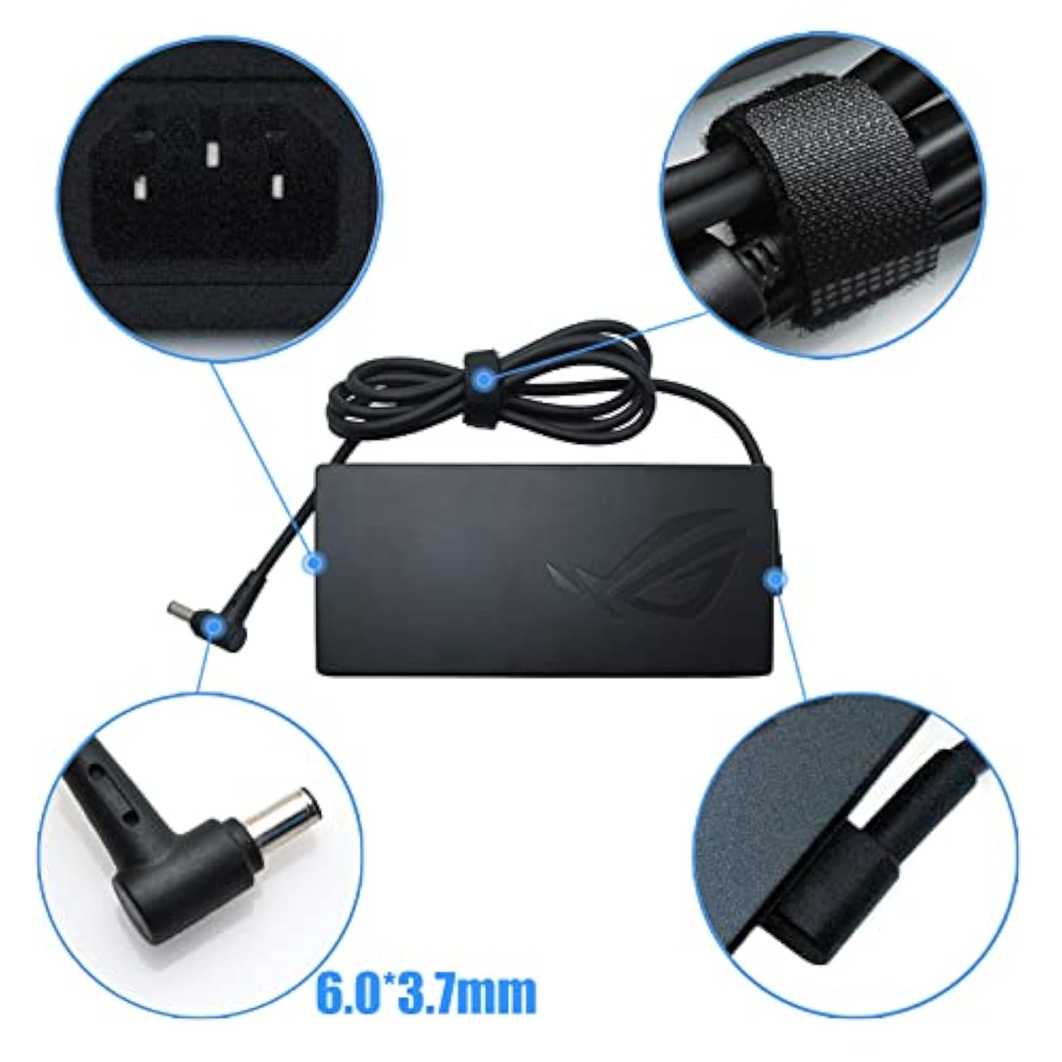 200W Ac Charger For Asus Rog Zephyrus Adp-200Jb D Ac Adapter For Asus Rog Zeph