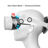F3 Q3S Magnetic Facial Interface For Quest 3S,Flexible And Adaptive Frame With Multi-Material Pads,Not Compatible With Quest 3