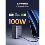 UGREEN 100W Charging Station 4-Port, Qi2 Certified 15W Foldable Charger, MagSafe Wireless Charger Stand for iPhone 16/15/14/13/12, AirPods Pro, MacBook Pro, Galaxy S24 and More