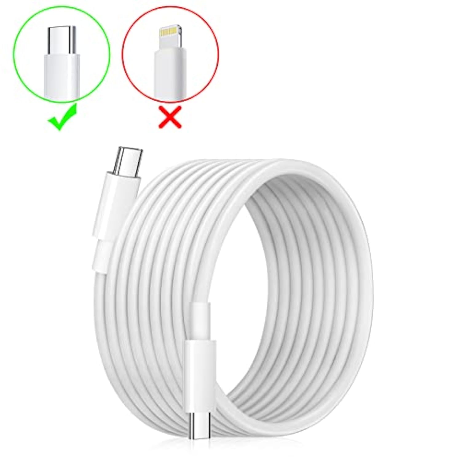 Ipad Charger Usb C Fast Charging For Iphone 16 15, Ipad Pro 12.9, Ipad Pro 11 Inch, Ipad Air 5Th/4Th, 2022 Ipad 10Th Generation, Ipad Mini 6, Pixel 5/2X /3Xl,With 6.6Ft Usb C To C Charging Cable